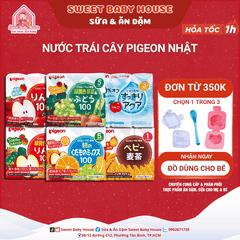 Nước trái cây cho bé Pigeon Nhật Bản - Nước ép hoa quả cho bé từ 5 tháng - Sweet Baby House