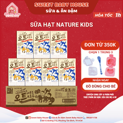 Sữa hạt Hàn Quốc thuần chay Natural Kids cho bé từ 1 tuổi - Sweet Baby House