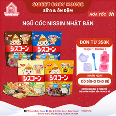 Ngũ cốc Nissin Nhật Bản cho bé ăn dặm từ 12 tháng - Sweet Baby House