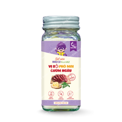 Hạt nêm ăn dặm không muối NutriAZ 55g - Gia vị ăn dặm rau củ an toàn cho bé từ 6 tháng - Sweet Baby House