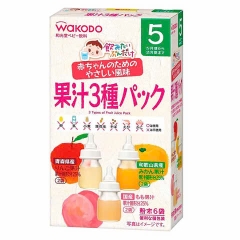 Trà Wakodo Nhật vị hoa quả, lúa mạch, trà xanh, điện giải cho bé từ 1 tháng - Sweet Baby House