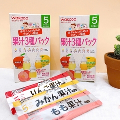 Trà Wakodo Nhật vị hoa quả, lúa mạch, trà xanh, điện giải cho bé từ 1 tháng - Sweet Baby House