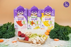 Bánh gạo ăn dặm cao cấp NutriAZ vị trái cây, rau củ 30g cho bé từ 6 tháng - Sweet Baby House