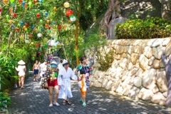 Vé Núi Thần Tài [Gói Nạp Khí + Tắm Bùn]