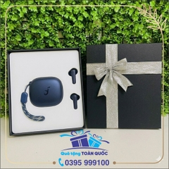 tai nghe bluetooth in logo lam qua tang khach hang doi tac