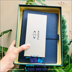 Bộ quà tặng sổ và bút ký parker cao cấp