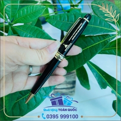 Bộ quà tặng bút ký và sổ da mầu xanh navi