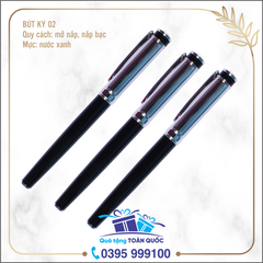 Bút ký nắp bạc 02