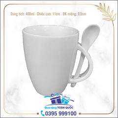 CỐC SỨ THÓP QUAI THÌA 12