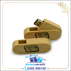USB gỗ xoay 10