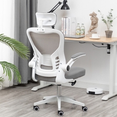Ghế công thái học Legion YT030 Grey White Frame