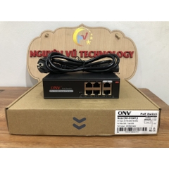 Bộ chia mạng Switch POE ONV 4 cổng + 2 cổng Uplink H1064PLS