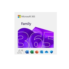 Phần mềm Office Microsoft 365 Family EP2-36878 (6 người 5 thiết bị người 12 tháng) - 1 năm sd