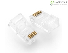 Đầu bấm mạng RJ45 cat 5e 50c/hộp chính hãng Ugreen 20331 cao cấp