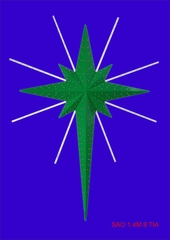 Ngôi sao led noel-ngôi sao led giáng sinh giá rẻ 0981839191