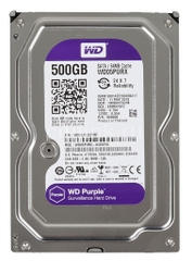 Ổ cứng HDD 500GB Western Tím chuyên dụng cho camera - mới