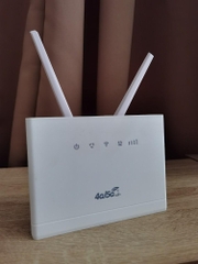 Phát wifi từ sim 4G LTE CPE RS980+ Tích hợp 4 cổng WAN/LAN - Dùng nguồn trực tiếp 12V hoặc 5V (trắng)