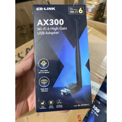 Usb thu wifi Lblink AX300 có râu, thu sóng khỏe 150Mbps, bắt sóng xa 10M