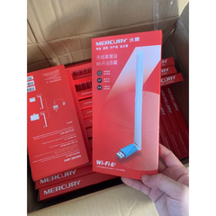 USB Thu Wifi MERCURY WIFI6 UX3H, tốc độ cao, Ăngten dài, thu sóng khỏe