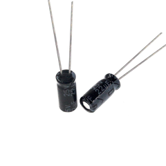 Tụ hoá 22uF 25V 4x7.7mm xuyên lỗ
