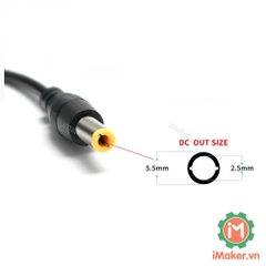 Nguồn Adapter 12V 1A Đầu DC 5.5x2.5mm