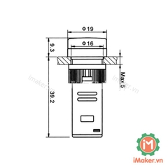 Đèn báo AD16-16C xanh lá