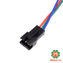 Cặp Dây SM2.54 1 Đầu Đực-Cái 3 tiếp Điểm 2.54mm dài 20cm