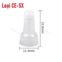 CE5X Đầu Cosse Bít Đầu Cỡ Dây 12-10AWG - gói 100pcs