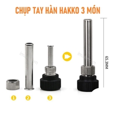 Chụp tay hàn Hakko 936