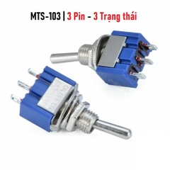 Công tắc gạt MTS-103 , 3 chân - 3 Trạng Thái