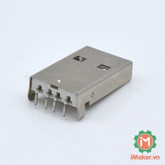 Cổng USB Đực 2.0 Type A 4 chân cong 90 Độ