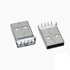 Cổng USB Đực 2.0 Type A 4 chân cong 90 Độ