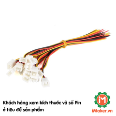 Dây Bus XH2.54 1 nối tiếp 6 tiếp Điểm 2.54mm dài 20cm Một Bộ
