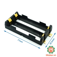 Đế Pin 18650 1 Cell loại chân dán SMT SMD