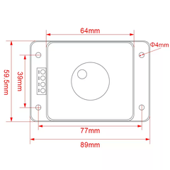 Bộ điều khiển tốc độ động cơ 10A điện áp từ 10V đến 60V