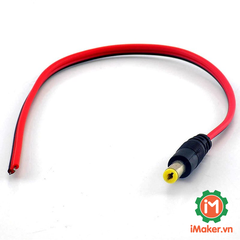 Jack DC đực có dây
