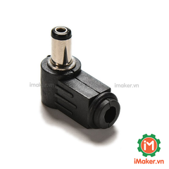 Jack Đực DC-099 chuẩn 5.5mm x 2.1mm cong 90 độ