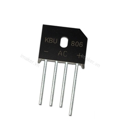 KBU806 Cầu chỉnh lưu 600V 8A