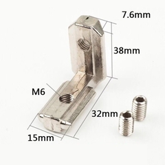 Ke Góc Chìm nhôm định hình 3030 gói 1 con