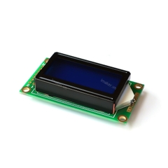 LCD 0802 nền xanh dương chữ trắng
