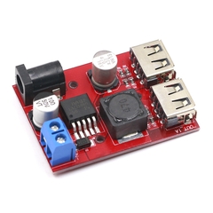 LM2596S Mạch giảm áp 3A Dual USB