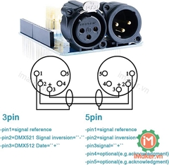 Mạch DMX Shield (Arduino Compatible)