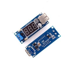 Mạch giảm áp 4.55 - 15V xuống 5V 2A Cổng USB