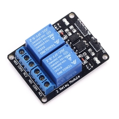 Module 2 Relay với Opto cách ly kích mức thấp 5VDC