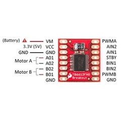Module điều khiển động cơ TB6612FNG