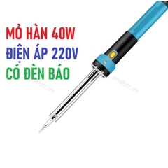 Mỏ hàn 40W Có Đèn báo - Phiên Bản Tiện Lợi