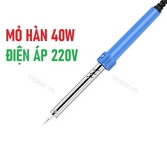 Mỏ hàn 40W không Có Đèn báo - Phiên Bản Tiết Kiệm