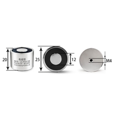 Nam châm điện 24V LS-DZP25/20 lực hút 8KG