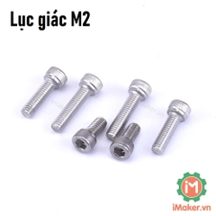 Ốc lục giác trụ Inox M2 (10pcs)