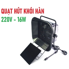Quạt hút khói thiếc hàn Hakko 493 16W điện áp 220V bỏ bàn